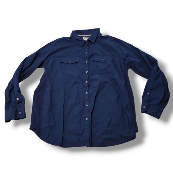 Converse Top Size 3 Converse One Star Shirt Button Down Shirt Roll Tab Sleeves - Picture 1 of 6